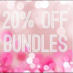 20% OFF BUNDLES! 💕